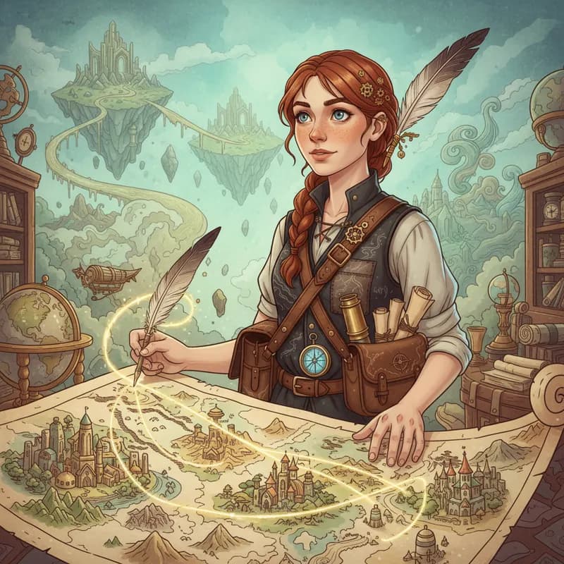 The Cartographer of Unbuilt Worlds